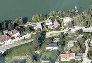 Exklusives Baugrundstück an der Donau mit fertigem Einfamilienhaus-Projekt