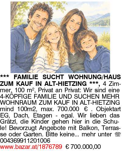 *** FAMILIE SUCHT WOHNUNG/HAUS