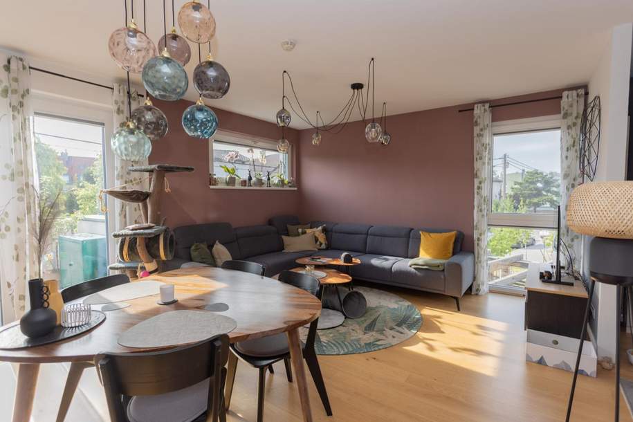 VIERZIMMER-BALKONWOHNUNG IN ESSLING, Wohnung-kauf, 419.000,€, 1220 Wien 22., Donaustadt