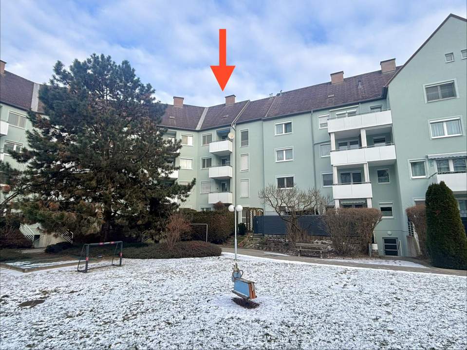 Eigentumswohnung am Bindermichl mit Loggia und Carport!