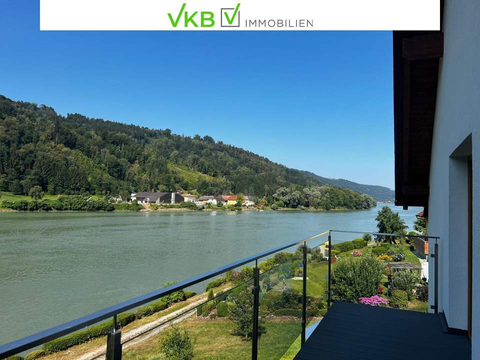 Wohnen mit Donaublick – Traumhafte 80m² Wohnung mit Balkon in Niederranna