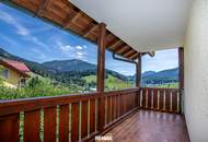 Gut Leben – großzügige 4-Zimmer-Wohnung mit Bergblick, zwei Balkonen und Garage