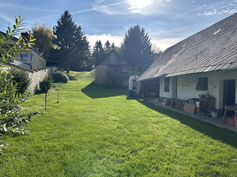 Großes Baugrundstück in Toplage – ländliches Wohnen vor den Toren Wolkersdorfs
