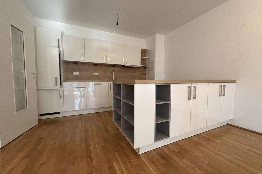 Moderne 2-Zimmer-Wohnung mit Westterrasse & Grünblick (inkl. Garagenplatz), Wohnung-miete, 1.130,00,€, 1210 Wien 22., Donaustadt