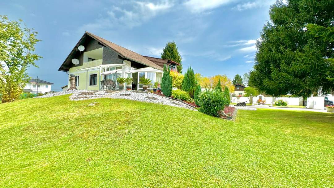 Geräumiges Familienhaus - voll unterkellert - großes Grundstück - südlich von Graz in beliebter Gemeinde Premstätten