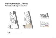 Modernes Wohnen trifft auf historisches Stadtturm-Haus. Ihr Lebens(t)raum in der Künstlerstadt Gmünd. PROVISIONSFREI FÜR DEN KÄUFER!!