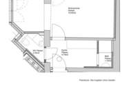 Koffer packen und einziehen - Möblierte 1-Zimmer Wohnung mit perfektem Grundriss