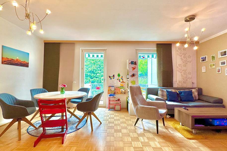 Stilvolle Maisonette-Wohnung in beliebter Wohnanlage von Graz-Andritz, Wohnung-kauf, 325.000,€, 8045 Graz(Stadt)