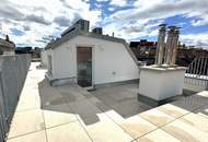 ERSTBEZUG, Salesianergasse, klimatisiertes 91 m2 Dachgeschoss mit 33 m2 Terrasse, Wohnküche, 2 Zimmer, Botschaftsviertel