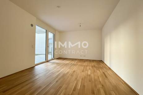 Ostseitige 2-Zimmer-Gartenwohnung – top angebundener Erstbezug BEIM DONAUUFER, Wohnung-kauf, 259.500,€, 1210 Wien 22., Donaustadt