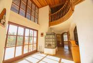 Einzigartiges Haus in Südlage mit unverbaubarem Fernblick auf leichter Hanglage