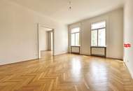 Unbefristete 3 Zimmer Altbaumiete mit Blick auf das Palais Liechtenstein