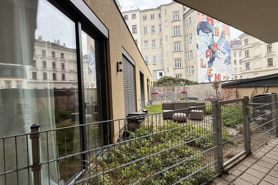 RARITÄT!!!! Moderne Garten-Maisonette (hofseitig, ruhig) in U4-Nähe, Wohnung-miete, 1.835,00,€, 1050 Wien 5., Margareten