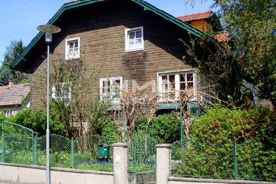 Nostalgisches Einfamilienhaus mit Romantikgarten in 1.920qm Bauland, Haus-kauf, 3150 Sankt Pölten(Land)