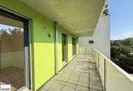 Perfekt geschnittene 2-Zimmer Wohnung mit Balkon und Stellplatz; Axel-Corti-Gasse