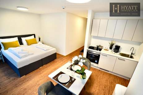 Voll möbliertes Neubau-Apartment | flexible Eigennutzung oder Kurzzeitvermietung (Airbnb) | ca. 12,71 % Bruttoumsatzrendite 2025, Wohnung-kauf, 195.000,€, 1120 Wien 12., Meidling