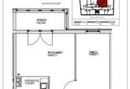 Ruhige Innenhoflage - 2 Zimmer mit Veranda in der Tivoligasse