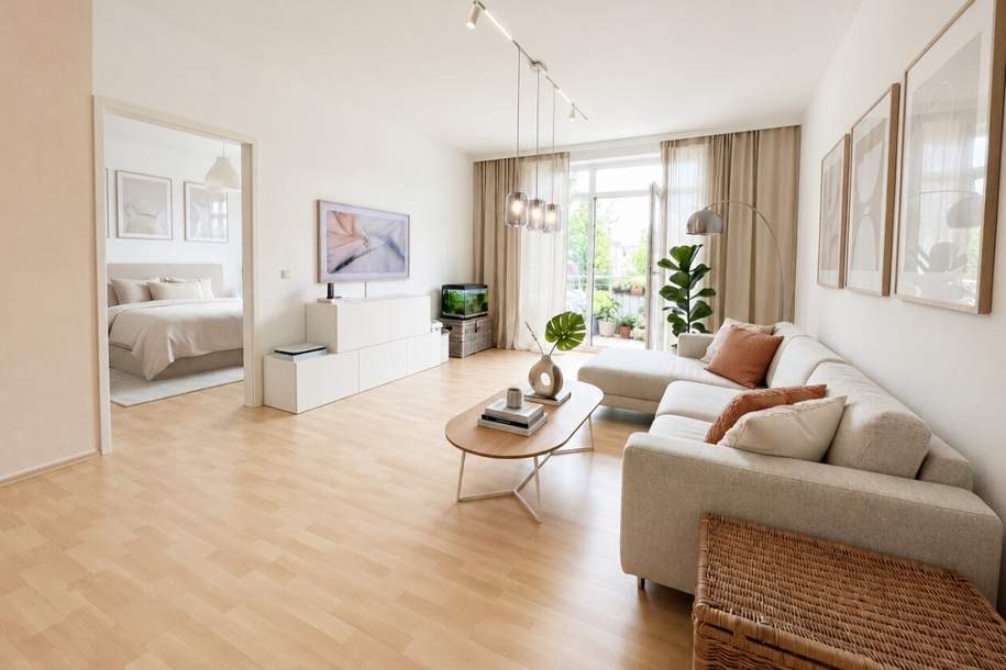 Großzügige 3,5 -Zimmer-Wohnung mit separatem Essbereich und Tiefgaragenplatz, Wohnung-miete, 974,45,€, 4030 Linz(Stadt)