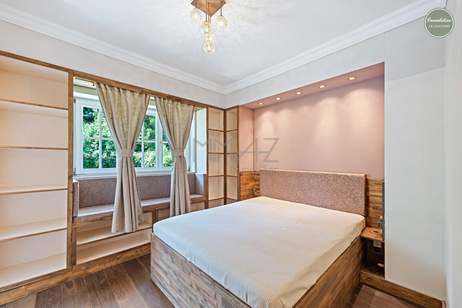 Englischer Landhausstil trifft Wiener Noblesse! 5-Zimmer Einfamilienhaus mit 2 Terrassen, großem Garten, Sauna, Fitnessraum + Doppelgarage!, Haus-miete, 3.700,00,€, 1190 Wien 19., Döbling