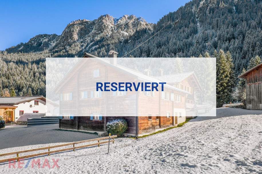 Doppelhaushälfte in Partenen - liebevoll ausgebauter Stadel im Montafon, Haus-kauf, 6793 Bludenz