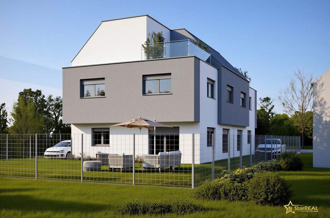 MEHR PLATZ ZUM LEBEN: 5-Zimmer-Wienerberger-Neubau mit Keller und großem Garten. PROVISIONSFREI für den Käufer.