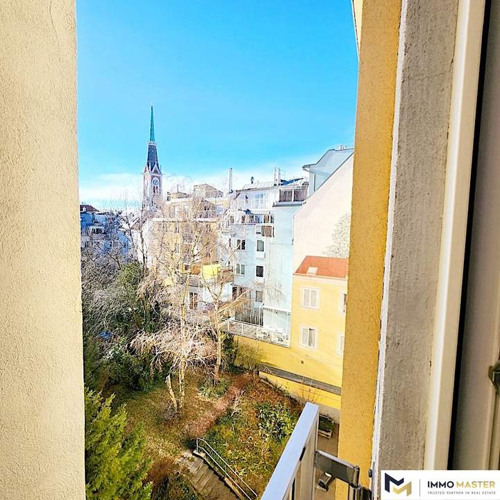 Urbanes Juwel mit Fernblick im stilvollen Altbau in 3. Liftstock Nähe AKH!