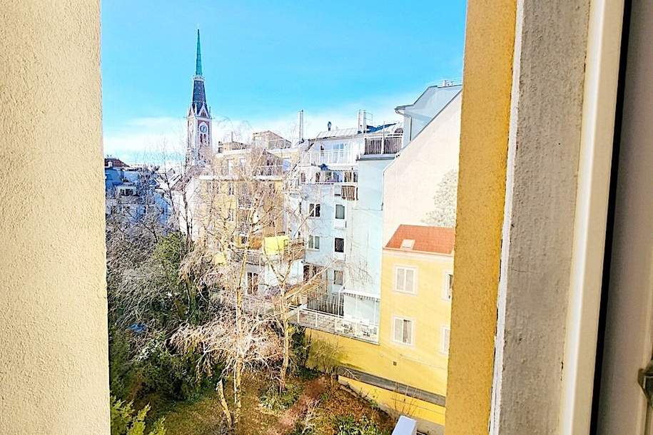 Urbanes Juwel mit Fernblick im stilvollen Altbau in 3. Liftstock Nähe AKH!, Wohnung-kauf, 395.500,€, 1180 Wien 18., Währing