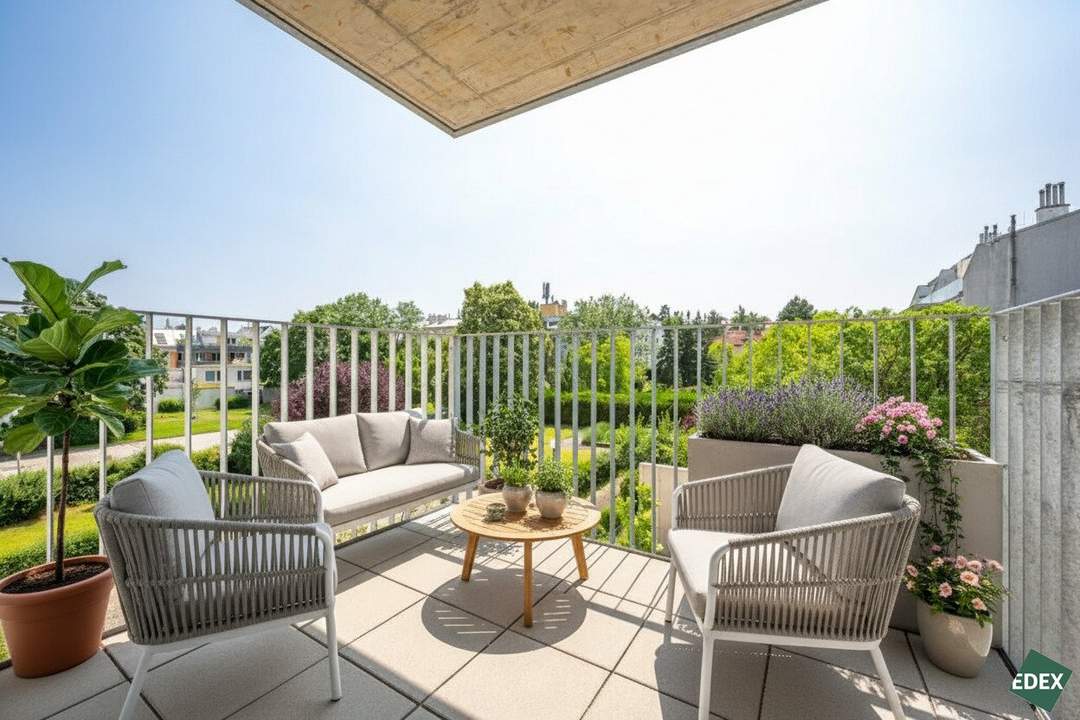 ERSTBEZUG | Sonnige 3-Zimmer-Wohnung mit Balkon