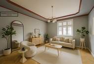 ++NEU++ Ruhige 2-Zimmer Altbau-Wohnung (sanierungsbedürftig) mit getrennter Küche - Umbau-Potenzial!