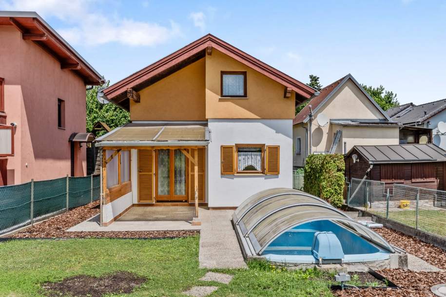 Wohnen im Paradies – Ihr Rückzugsort! Eigengrund, Haus-kauf, 349.000,€, 1210 Wien 21., Floridsdorf