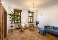 Schlichtes "Amerikanerhaus" mit prachtvollem Naturgarten, Schwimmteich und mit 2 separaten Wohneinheiten !