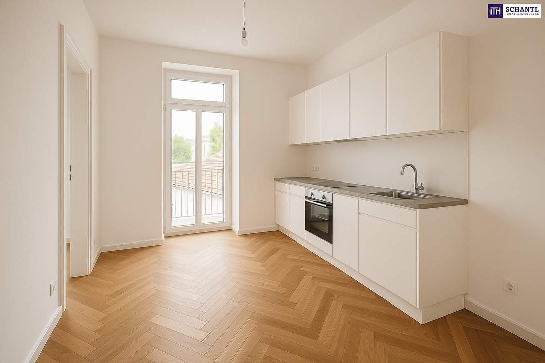 ***Ein Zuhause zum Verlieben – stilvoll saniertes Altbaujuwel mit 3 Zimmern, Klimaanlage, Terrasse & edlem Fischgrätparkett - überzeugen Sie sich selbst bei einer Besichtigung***