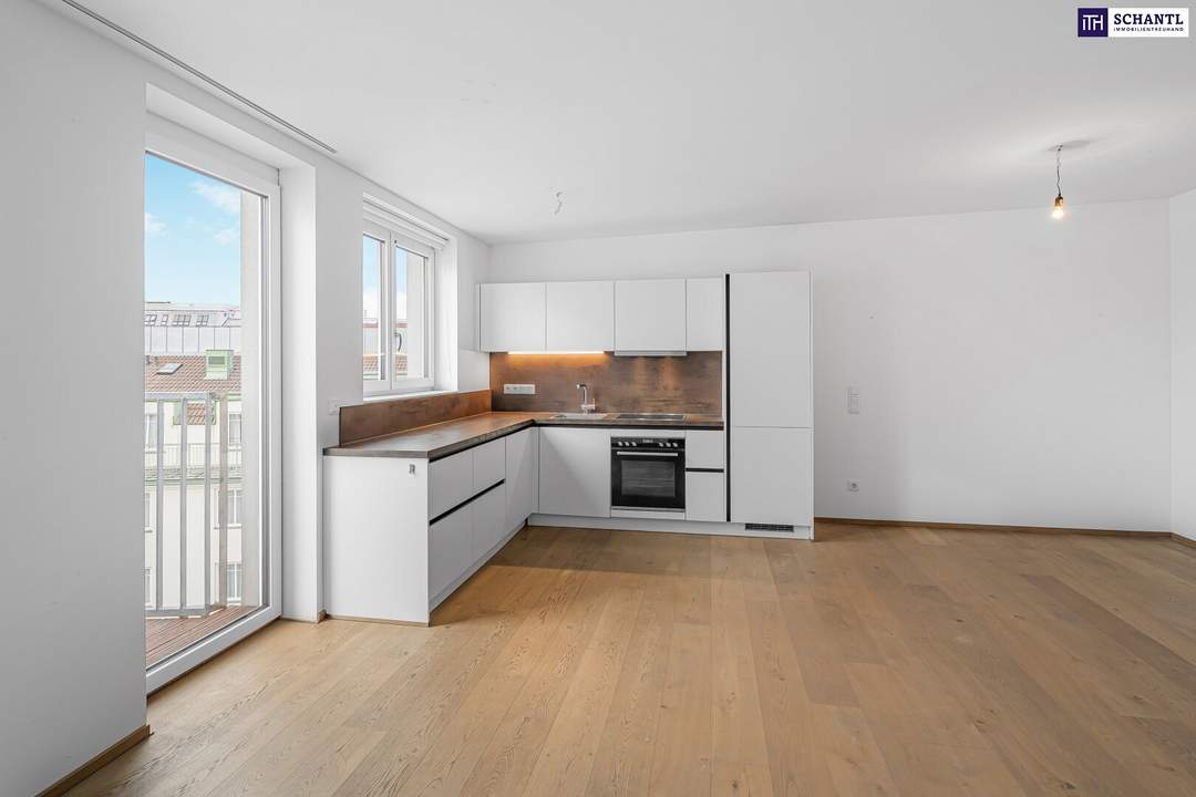U4 Pilgramgasse ums Eck! Lichtdurchflutete Dachgeschosswohnung mit hofseitiger Terrasse + ausgezeichnete Infrastruktur! TOP-Investment in einer TOP-Gegend! Jetzt zugreifen!