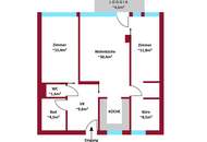 Spitzen Grundriss mit VIEL POTENTIAL I 4 Zimmer möglich I voll ausgestattete Küche I großes Kellerabteil I Loggia I Ruhelage