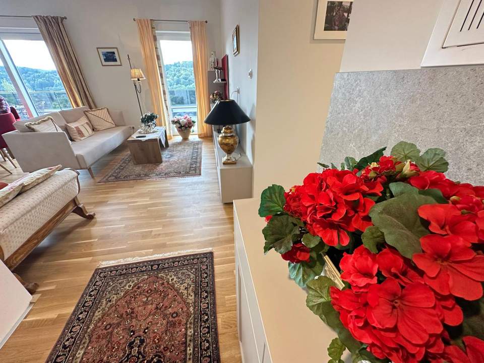 Luxus Penthouse- Wohnung mit Blick auf die Basilika Maria Trost