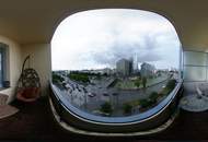 Stilvolles City Living mit Jacuzzi, 2 Balkonen und Weitblick!