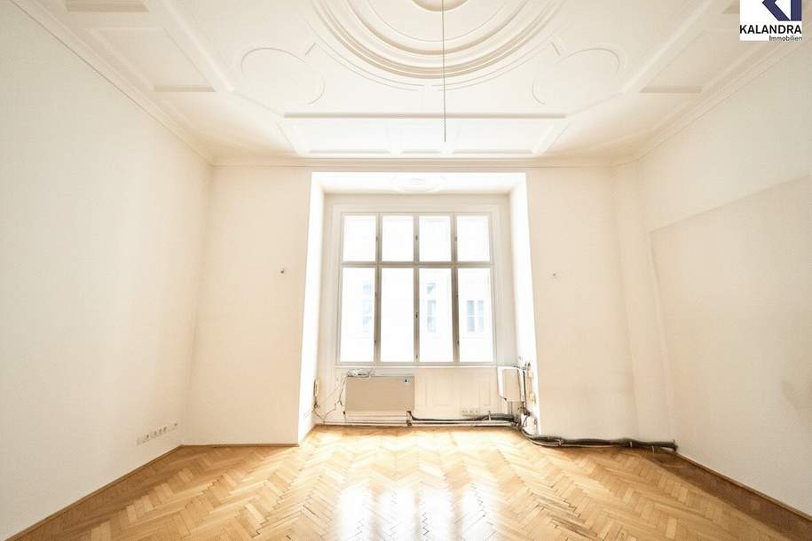 360 TOUR - REPRÄSENTATIVES ALTBAUBÜRO IM WOLLZEILE, Gewerbeobjekt-miete, 4.995,42,€, 1010 Wien 1., Innere Stadt