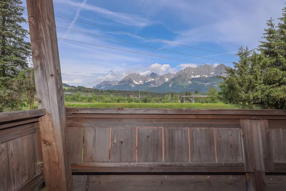 Tirolerhaus mit Kaiserblick in unverbaubarer Toplage, Haus-kauf, 2.650.000,€, 6372 Kitzbühel