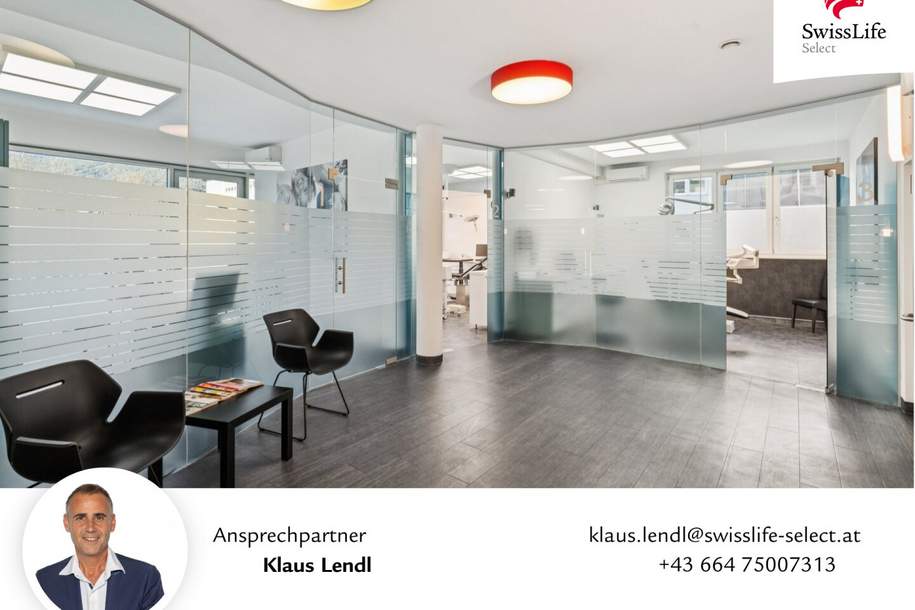 Ordination im Ärztehaus III – Marktplatz 7, 6410 Telfs Eine etablierte medizinische Wirkungsstätte mit Herz und Perspektive, Gewerbeobjekt-kauf, 780.000,€, 6410 Innsbruck-Land