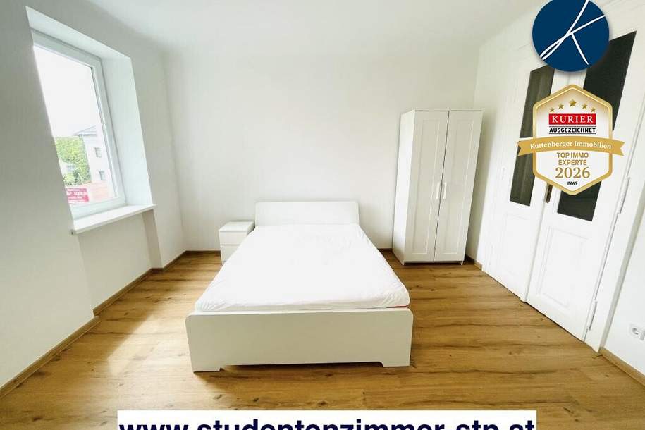 Furnished Student Rooms in St. Pölten, Wohnung-miete, 440,00,€, 3100 Sankt Pölten(Stadt)
