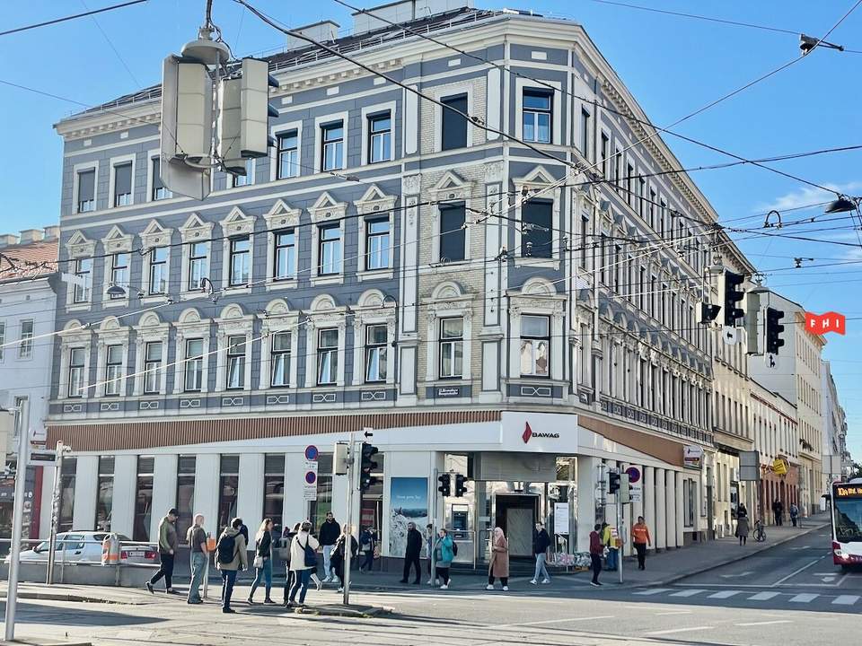 Gepflegtes 4 Zimmer Altbau-Büro-Praxis Nähe Wattgasse/Hernalser Hauptstraße