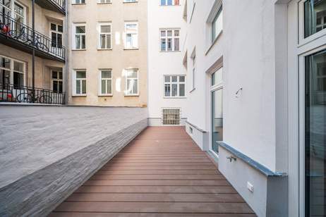 Hofseitiger Erstbezug mit großer Terrasse nächst Donaukanal und Servitenviertel!, Wohnung-kauf, 479.000,€, 1090 Wien 9., Alsergrund