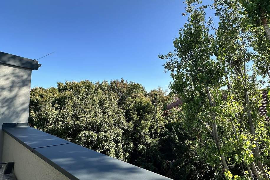 Helle Dachgeschoßwohnung mit südseitiger Terrasse & Grünblick | 2 Zimmer | ERSTBEZUG, Wohnung-kauf, 282.000,€, 1220 Wien 22., Donaustadt