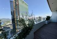DANUBEFLATS: Stephansdom, Kahlenberg, Neue Donau - alles im Blick! Gym, Pool, Spa, Lounges, Doorman