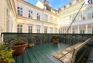REPRÄSENTATIVE ALTBAUETAGE MIT TERRASSE