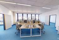 Helles 3-Zimmer Büro mit Einbauküche