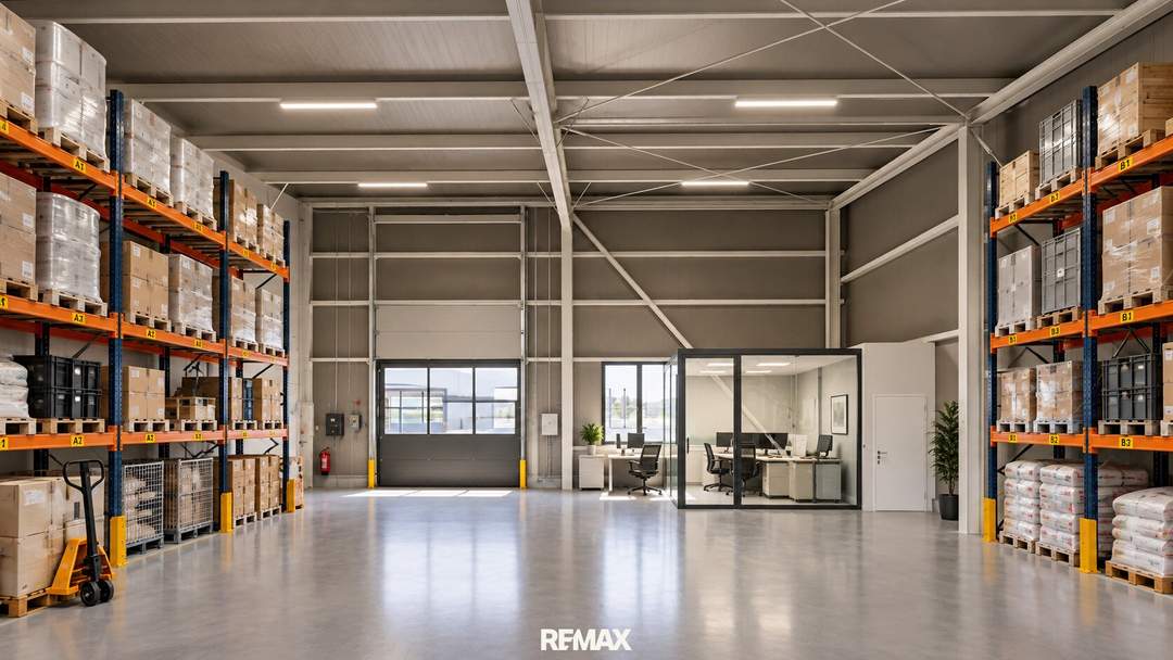 Erstbezug – moderne Gewerbehalle mit hoher Raumhöhe & Ausbaupotenzial