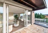 Traumhafte Villa mit Pool, Garten &amp; Weitblick in Brunn am Gebirge