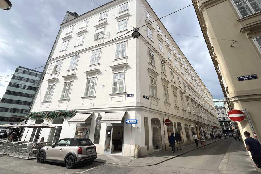 Unbefristet vermietetes Geschäftslokal im Herzen Wiens., Gewerbeobjekt-kauf, 248.000,€, 1010 Wien 1., Innere Stadt