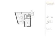 Helle 2-Zimmer-Erstbezugswohnung mit Freifläche